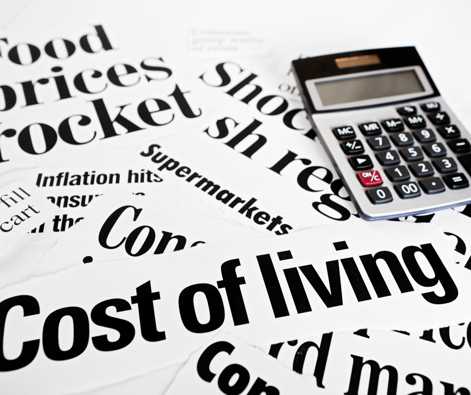 cost of living titles and headlines