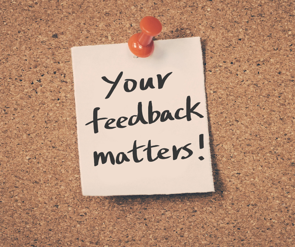 feedback from volunteers